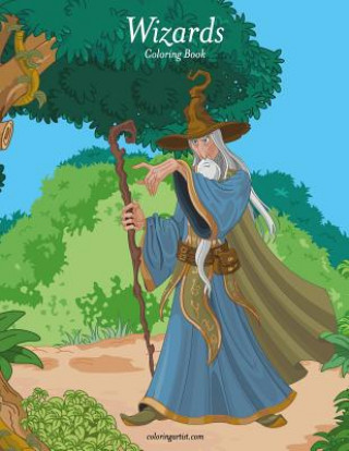 Wizards Coloring Book 1