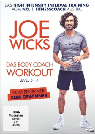 Joe Wicks - Das Body Coach Workout - Level 5-7 - (HIIT - High Intensity Interval Training), 1 DVD, 1 DVD-Video