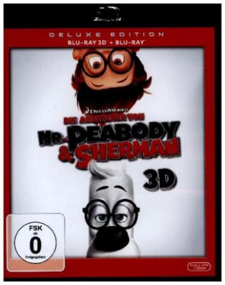 Die Abenteuer von Mr. Peabody & Sherman 3D, 2 Blu-ray