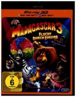 Madagascar 3 - Flucht durch Europa 3D, 1 Blu-ray