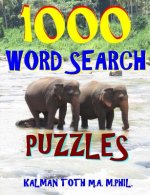 1000 Word Search Puzzles: Fun Way to Improve Your IQ