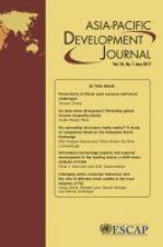 Asia-Pacific Development Journal, Vol. 24, No.1, June 2017