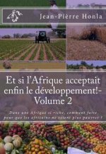 Et si l'Afrique acceptait enfin le développement!-Volume 2: Dans une Afrique si riche, comment faire pour que les africains ne soient plus pauvres ?