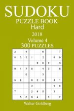 300 Hard Sudoku Puzzle Book - 2018
