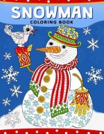 Snowman Coloring Book: Christmas Coloring Book for Adults