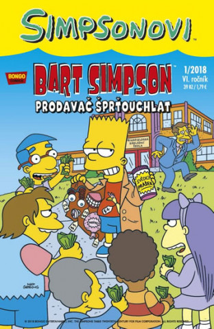 Bart Simpson Prodavač šprťouchlat
