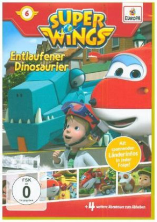 Super Wings - Entlaufener Dinosaurier, 1 DVD