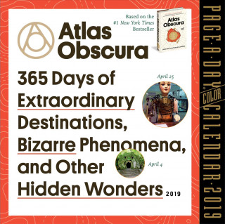 2019 Atlas Obscura Colour Page-A-Day Calendar