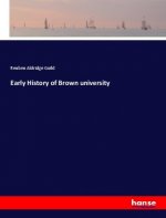 Early History of Brown university