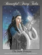 The Snow Princess: Grayscale Adult Coloring Book