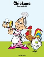 Chickens Coloring Book 1