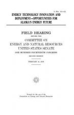 Energy technology innovation and deployment: opportunities for Alaska's energy future
