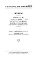 A review of regulatory reform proposals