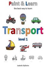 Paint & Learn: Transport (level 1)