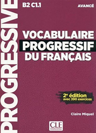 Vocabulaire progressif du Francais avance książka + CD