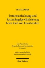 Irrtumsanfechtung und Sachmangelgewahrleistung beim Kauf von Kunstwerken