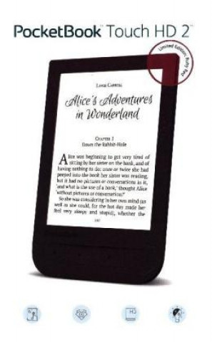 Pocketbook Touch HD 2 ruby red, E-Book Reader