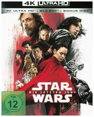 Star Wars: Die letzten Jedi 4K, 3 UHD-Blu-ray