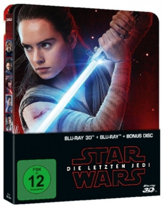 Star Wars: Die letzten Jedi 3D, 3 Blu-rays