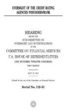Oversight of the credit rating agencies post-Dodd-Frank