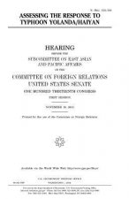 Assessing the response to Typhoon Yolanda/Haiyan