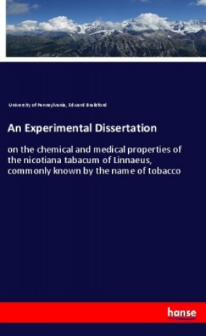 An Experimental Dissertation