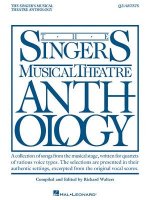 Singer's Musical Theatre Anthology - Quartets: Book Only