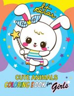 Cute Animals Coloring Book for Girls: Coloring for Children