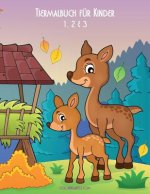 Tiermalbuch fur Kinder 1, 2 & 3