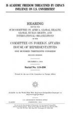 Is academic freedom threatened by China's influence on U.S. universities?