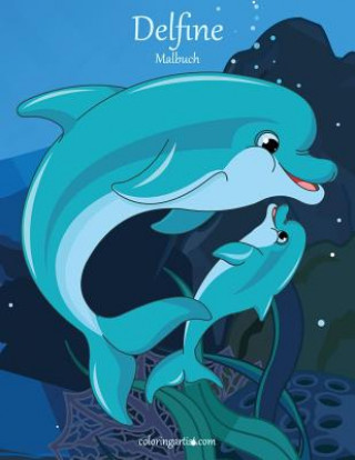 Delfine-Malbuch 1