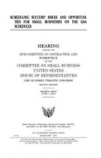 Scheduling success?: issues and opportunities for small businesses on the GSA schedules