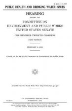 Public health and drinking water issues
