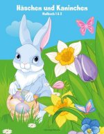 Malbuch mit Haschen und Kaninchen 1 & 2