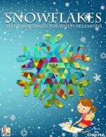 Snowflakes 50 Coloring Pages For Adults Relaxation