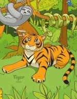 Tiger-Malbuch 1