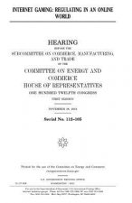 Internet gaming: regulating in an online world