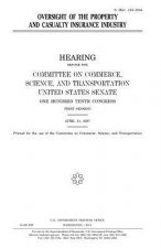 Oversight of the property and casualty insurance industry