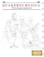 Quaderni Musica Pentagrammati: (21.59 X 27.94 CM)