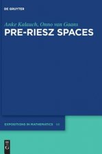 Pre-Riesz Spaces