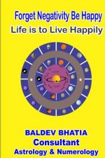 Forget Negativity Be Happy: Life is to Live Happily