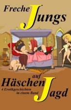 Freche Jungs auf Häschenjagd