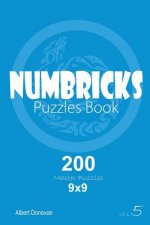 Numbricks - 200 Master Puzzles 9x9 (Volume 5)