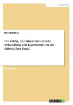 Die ertrag- und umsatzsteuerliche Behandlung von Eigenbetrieben der öffentlichen Hand