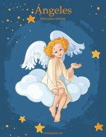 Angeles libro para colorear 1