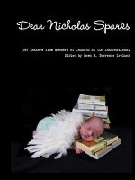 Dear Nicholas Sparks