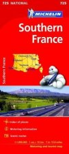Southern France - Michelin National Map 725