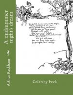 A midsummer night's dream: Coloring book