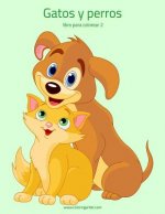 Gatos y perros libro para colorear 2
