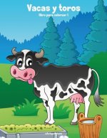 Vacas y toros libro para colorear 1